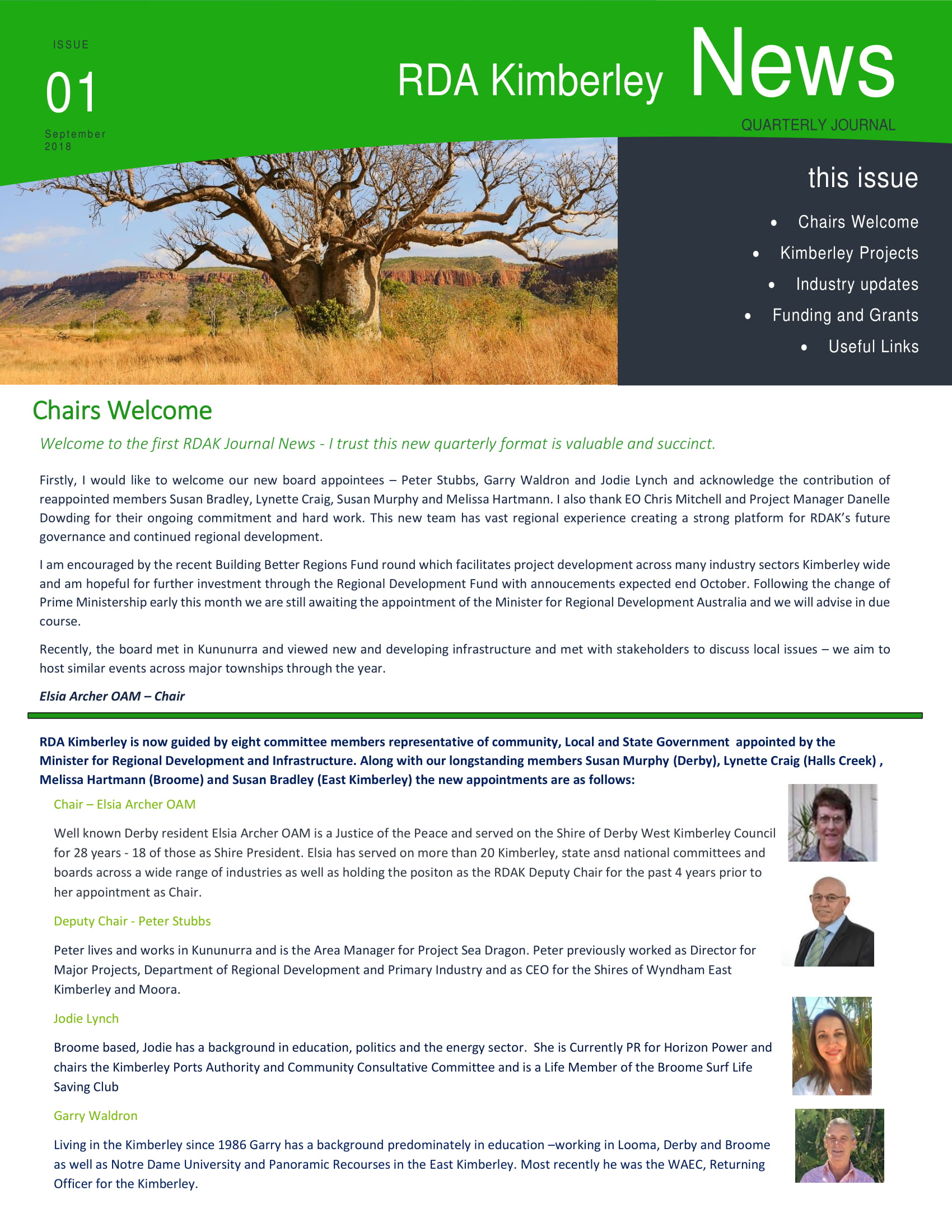 RDA-Kimberley-Quarterly-News-Journal-Edition-1-September-2018-Page1